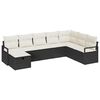 vidaXL S&oacute;fasett me&eth; p&uacute;&eth;i 5 pcs p&oacute;l&yacute;rattan