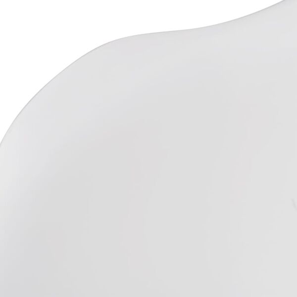 vidaXL Bor&eth;stofust&oacute;lar 4 stk Hv&iacute;tt Plast og Beykivi&eth;ur