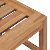 vidaXL Garðstólar 4 stk Solid Wood Teak