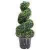 vidaXL Sp&iacute;rallaga Gervilimrunni me&eth; Potti Gr&aelig;nn 89 cm