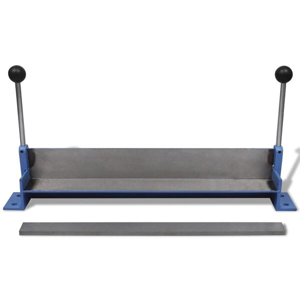 141322 vidaXL Manually Operated Steel Plate Folding Machine 450 mm