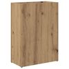 vidaXL Regnhl&iacute;fastendur Artisan Eik 40 x 20 x 55,5 cm Samsettur vi&eth;ur