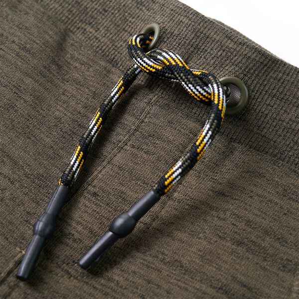 Joggingbuxur fyrir Börn Dökk Brúndröppuð Blanda 140