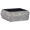 vidaXL Vaskur Svartur 30x30x13 cm Marmari