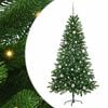 vidaXL J&oacute;latr&eacute; me&eth; 150 LED me&eth; standi Gr&aelig;nn 150 cm PE