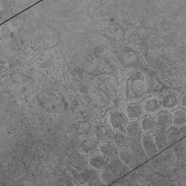 vidaXL Sj&aacute;lfl&iacute;mandi Parketfjalir PVC 5,21m&sup2; 2 mm Steypugr&aacute;tt