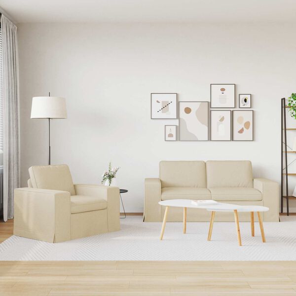 vidaXL S&oacute;fi 2 pcs Rj&oacute;malitur 182 x 80 x 82 cm d&uacute;kur