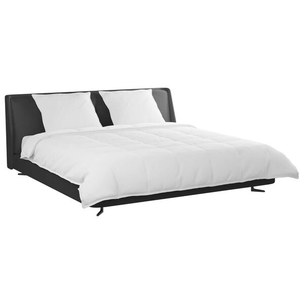 vidaXL R&uacute;mfatasett me&eth; kodda 3 pcs Hv&iacute;tt D&uacute;nfja&eth;rir