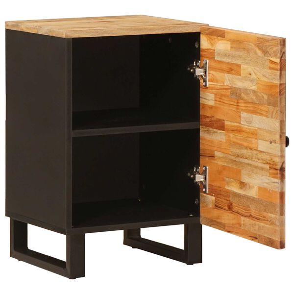 vidaXL Baðherbergisskápur Einlita