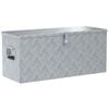 vidaXL &Aacute;lbox 90,5x35x40 cm Silfur