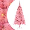 vidaXL J&oacute;latr&eacute; me&eth; 150 LED me&eth; standi Bleikur 150 cm PVC