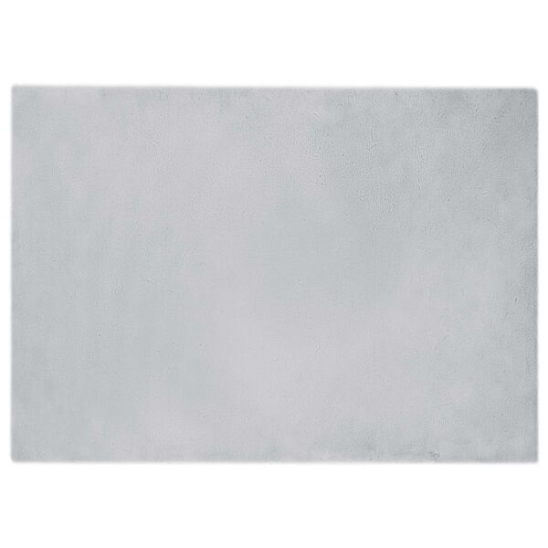 vidaXL Gervikaninufellsd&uacute;kur Olite Gr&aacute;r 200 x 280 cm P&oacute;l&yacute;ester