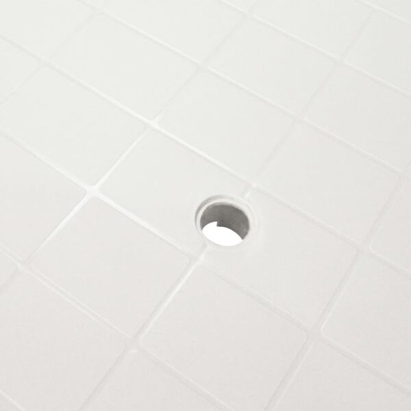 vidaXL Garðborð Hvítt 101x68x72 cm Plast