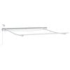 vidaXL Sj&oacute;nvarpsskraut Grind Me&eth; LED r&aelig;ma lj&oacute;sum Hv&iacute;tt 350 x 250 cm &Aacute;l