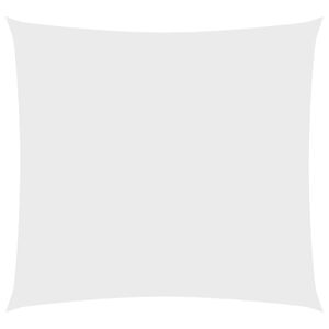 vidaXL S&oacute;lskyggni S&oacute;lsegl Oxfordd&uacute;kur Ferningur 2,5x2,5 m Hv&iacute;tt