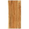 vidaXL Bor&eth;plata &aacute; Ba&eth;herbergi Gegnheill Akas&iacute;uvi&eth;ur 114x52x2,5 cm