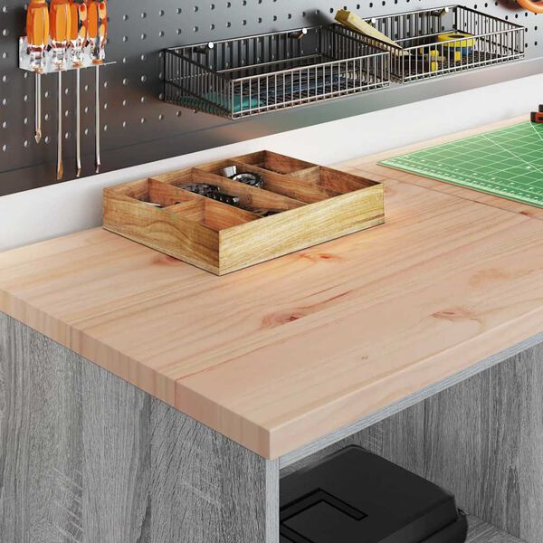 vidaXL B&iacute;lsk&uacute;rsgeymslusk&aacute;pur Gr&aacute;r Sonoma 60x51x85 cm Gegnheil Fura