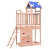 vidaXL Leikjaturn Br&uacute;nn 110,5 x 52,5 x 215cm Solid Douglas Wood
