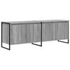 vidaXL Sj&oacute;nvarpssk&aacute;pur Gr&aacute;r Sonoma 140 x 36 x 49.5 cm Samsettur vi&eth;ur
