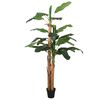 vidaXL Gervi Bananatr&eacute; 18 Bl&ouml;&eth; 150 cm Gr&aelig;nt