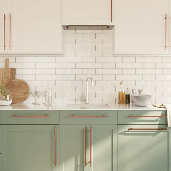 vidaXL Sk&aacute;pur Handf&ouml;ng 5 stk Bronslita&eth; 320 mm Ry&eth;fr&iacute;tt st&aacute;l