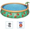 Bestway Fast Set Uppbl&aacute;sanlegt Paradise Palms sundlaugarsett 457x84 cm