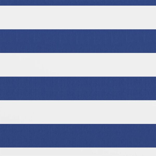 vidaXL Svalaskilr&uacute;m Hv&iacute;tt og Bl&aacute;tt 120x400 cm Oxfordefni