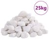 vidaXL Sl&iacute;pa&eth;ir Steinar 25 kg Hv&iacute;tir 2-5 cm