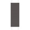 vidaXL Pl&iacute;stjalda Svart 45x100 cm Efni Breidd 44,4 cm Polyester