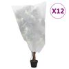 vidaXL Fl&iacute;spl&ouml;ntuyfirbrei&eth;slur m/Reyri&thorn;veng 12 stk. 70 g/m&sup2; 0,8x1 m