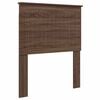 vidaXL H&ouml;f&eth;agafl me&eth; h&ouml;fu&eth;gafl Br&uacute;nn eik 80 cm Samsettur vi&eth;ur
