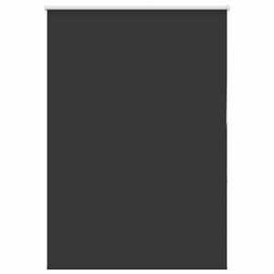vidaXL R&uacute;llugard&iacute;nur Myrkvun Svartur 115x175 cm Efni Breidd 110,7 cm