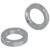 vidaXL Bumbuhj&uacute;fur 2 pcs Hv&iacute;tt 13 x 1 mm J&aacute;rn