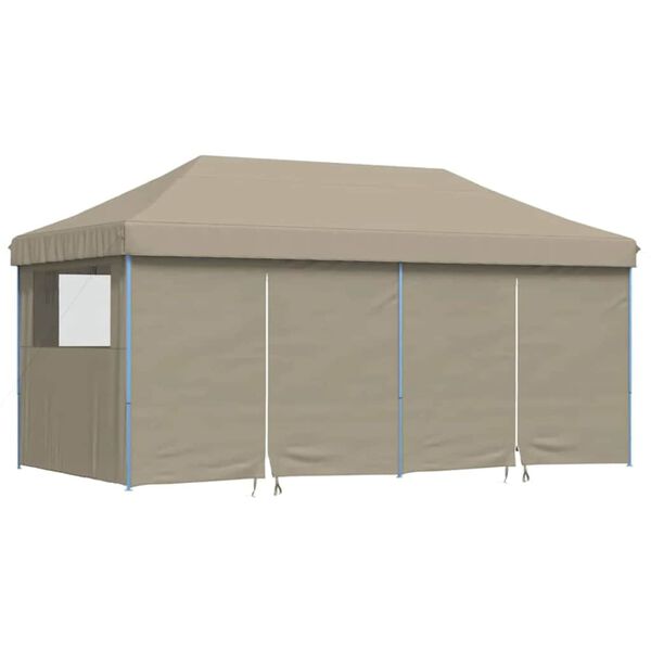 vidaXL Veislutjald Pop-up M&oacute;gr&aacute;r 580 x 292 x 315 cm Oxford efni