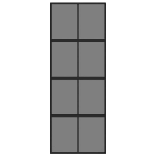 vidaXL Rennihur&eth; Sv&ouml;rt 76x205 cm Hert Gler og &Aacute;l