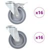 vidaXL Sn&uacute;ningshj&oacute;l me&eth; Boltagati 32 stk. 100 mm