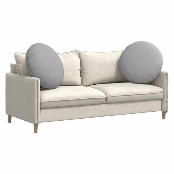 vidaXL Setjp&uacute;&eth;ar 2 pcs Sk&yacute;ja gr&aacute;tt &Oslash;80 x 29 cm d&uacute;kur