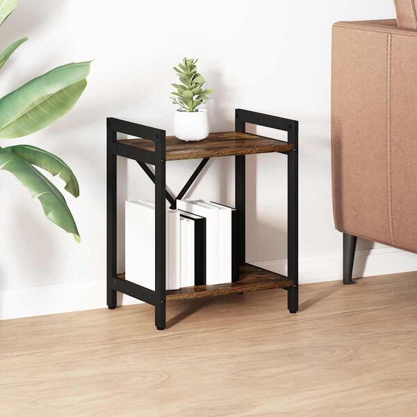 vidaXL Hilla Rau&eth;-eik 40 x 30 x 50 cm Samsettur vi&eth;ur