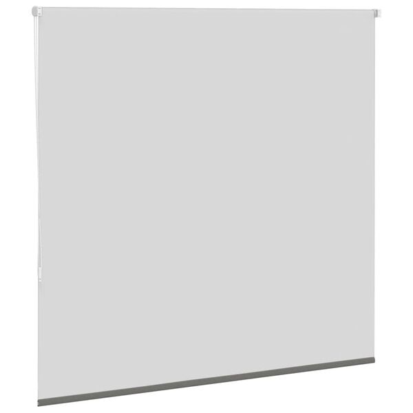 vidaXL R&uacute;llugard&iacute;nur Blackout gr&aacute;r 145x130 cm Efni Breidd 141,6 cm