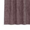 vidaXL Flauels skaut me&eth; gluggatj&ouml;ldum 2 pcs Br&uacute;nn 225 x 140 cm Flauel
