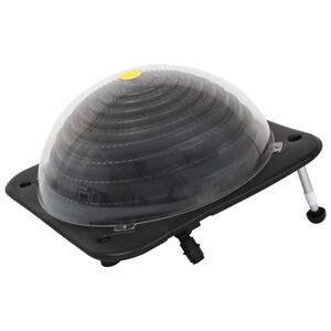 vidaXL Sólarorkuknúinn Sundlaugarhitari 75x75x36 cm HDPE ál