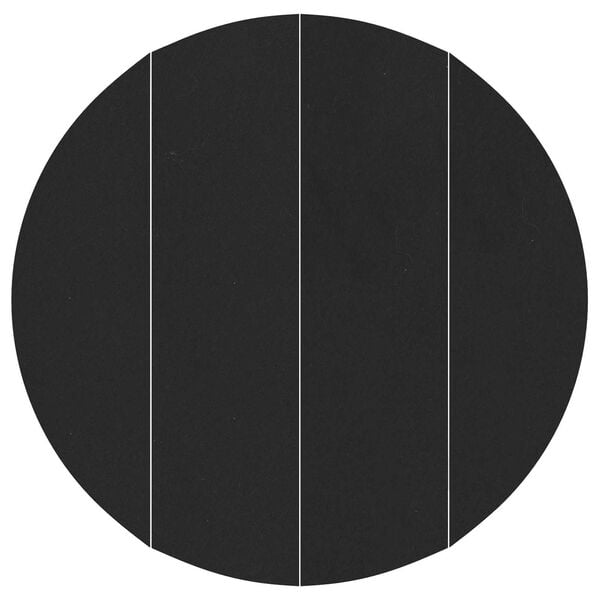 vidaXL Botnplata fyrir sundlaug Svartur &Oslash; 458 cm &Oacute;ofin efni