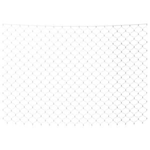 vidaXL Jólaljósaseríunet Kalt-hvítt 4x4 m 544 LED Inni Úti