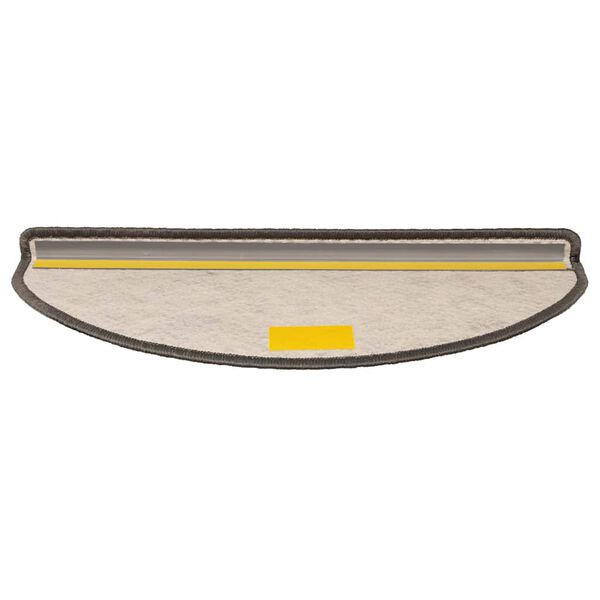 vidaXL Stigamottur Sj&aacute;lfl&iacute;mandi Sisal-Look 30 stk 65x21x4cm Gr&aacute;/Beige