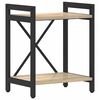 vidaXL Hilla Sonoma Eik 40 x 30 x 50 cm Samsettur vi&eth;ur