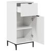 vidaXL Baðherbergismublasett 2 pcs high gloss white 39.5 x 36 x 88 cm