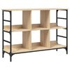 vidaXL skenkur &uacute;r Sonoma eik 102x32x73,5 cm verkfr&aelig;&eth;ilega vi&eth;arlitu&eth;u