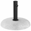 vidaXL S&oacute;lhl&iacute;farf&oacute;tur 20,9kg Lj&oacute;sgr&aacute;r concrete Hringlaga
