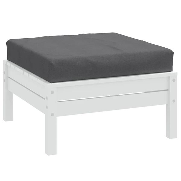 vidaXL Sessa fyrir Brettasófa Reykgrá blanda 60x60x9,5 cm Efni