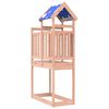 vidaXL Leikjaturn Br&uacute;nn 52,5 x 110,5 x 215 cm Solid Douglas Wood